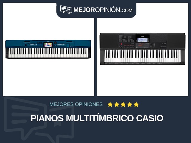 Pianos Multitímbrico Casio
