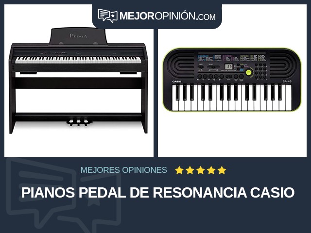Pianos Pedal de resonancia Casio