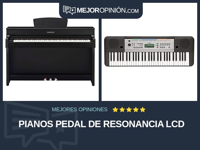 Pianos Pedal de resonancia LCD