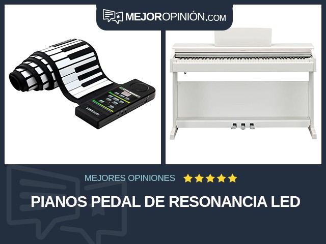 Pianos Pedal de resonancia LED