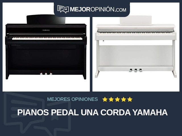 Pianos Pedal una corda Yamaha