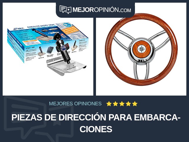 Piezas de dirección para embarcaciones