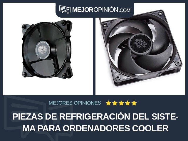 Piezas de refrigeración del sistema para ordenadores Cooler Master Hasta 25 €
