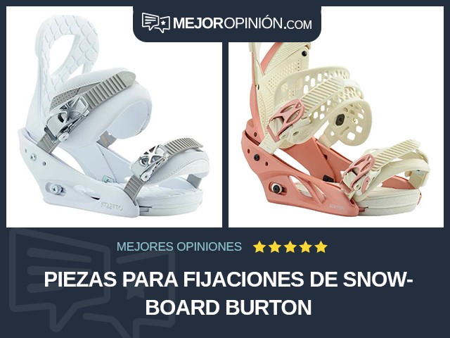 Piezas para fijaciones de snowboard Burton