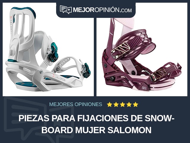 Piezas para fijaciones de snowboard Mujer Salomon