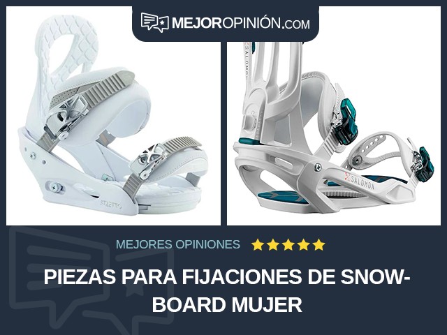 Piezas para fijaciones de snowboard Mujer