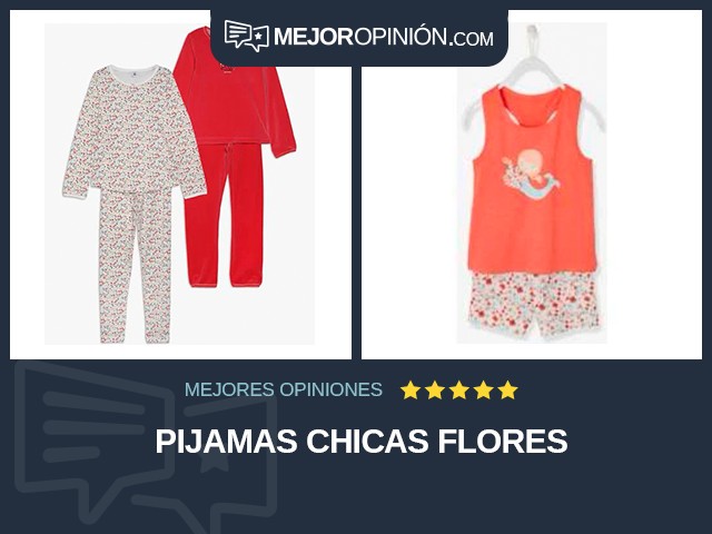Pijamas Chicas Flores