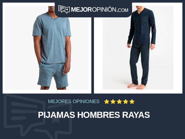 Pijamas Hombres Rayas