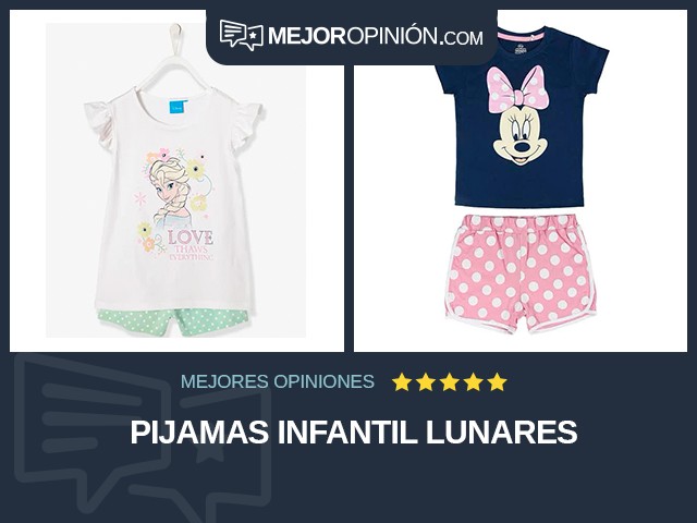 Pijamas Infantil Lunares
