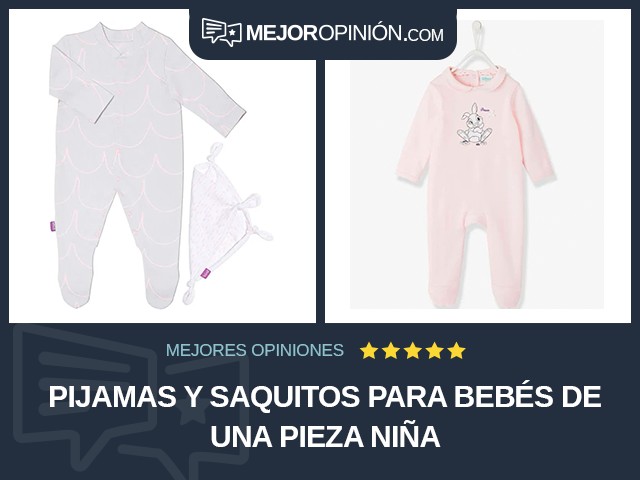 Pijamas y saquitos para bebés De una pieza Niña