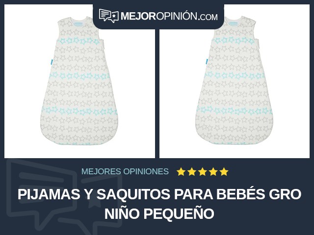 Pijamas y saquitos para bebés Gro Niño pequeño