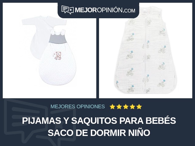 Pijamas y saquitos para bebés Saco de dormir Niño