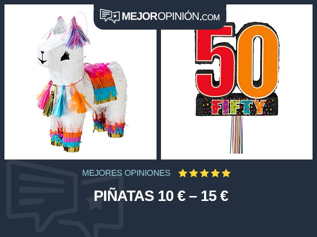 Piñatas 10 € – 15 €