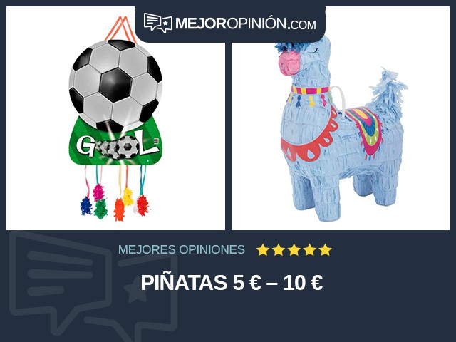 Piñatas 5 € – 10 €