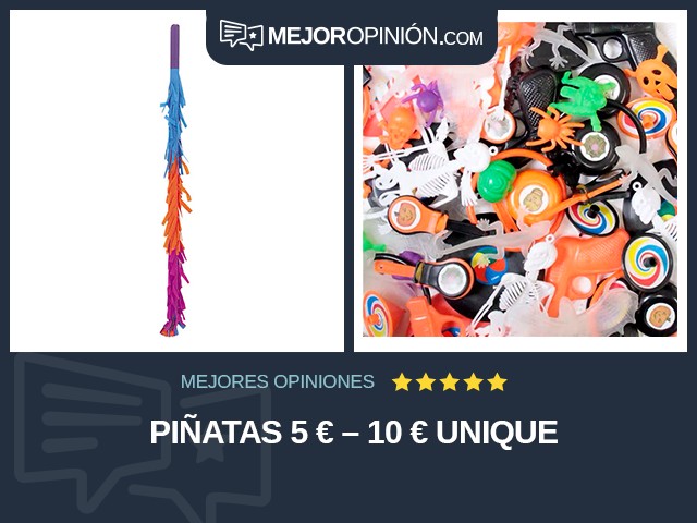 Piñatas 5 € – 10 € Unique
