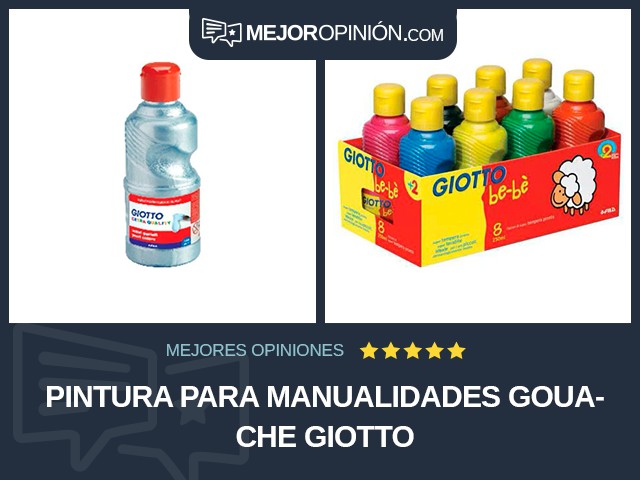 Pintura para manualidades Gouache Giotto