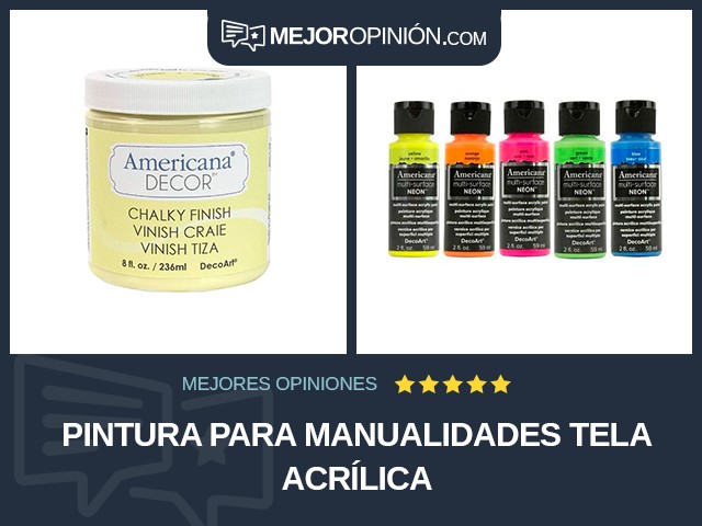 Pintura para manualidades Tela Acrílica