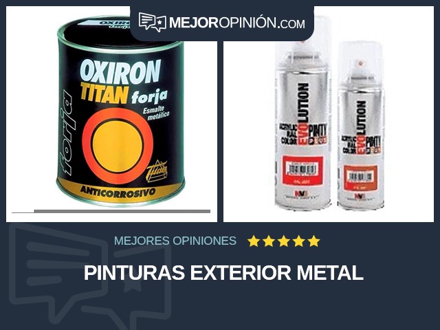 Pinturas Exterior Metal