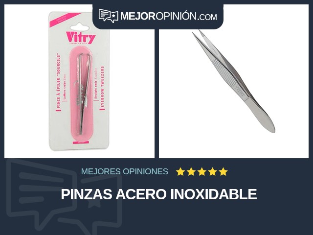 Pinzas Acero inoxidable