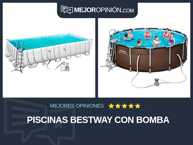 Piscinas Bestway Con bomba