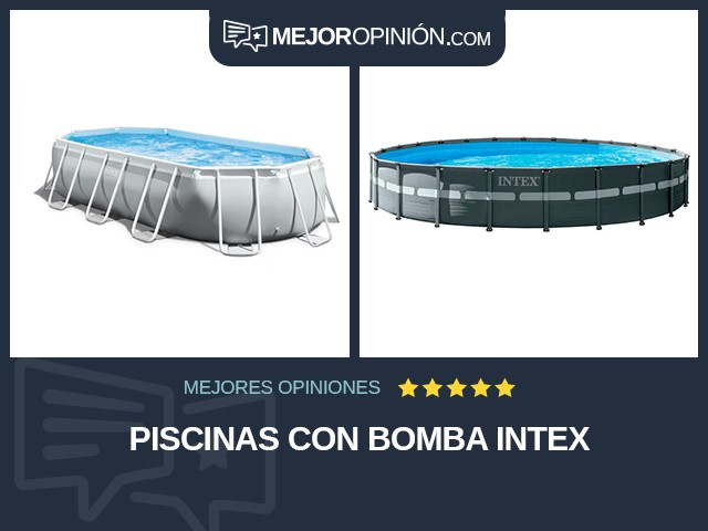 Piscinas Con bomba Intex