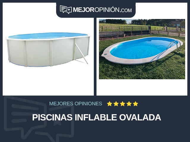 Piscinas Inflable Ovalada