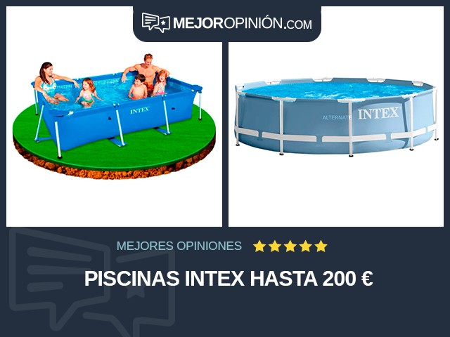 Piscinas Intex Hasta 200 €