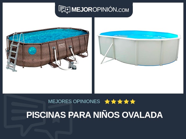 Piscinas Para niños Ovalada