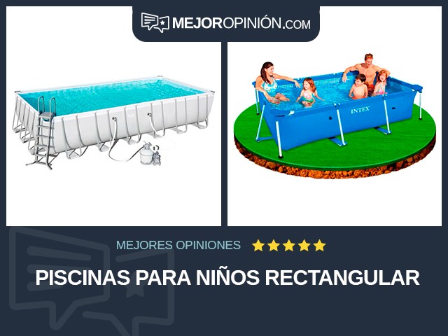 Piscinas Para niños Rectangular