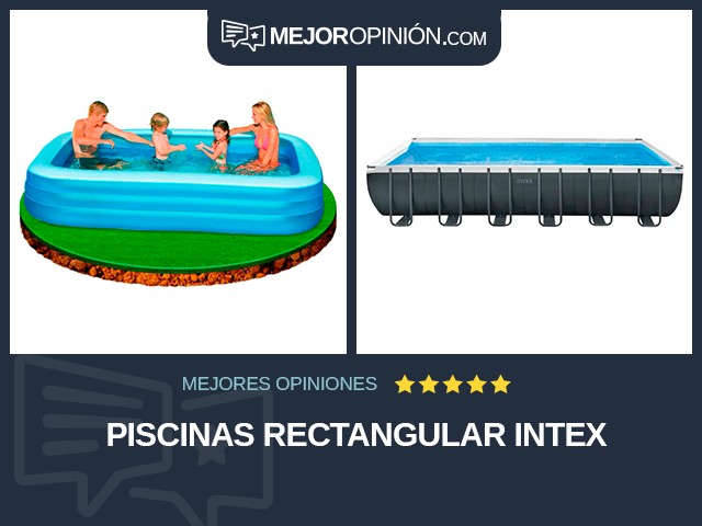 Piscinas Rectangular Intex