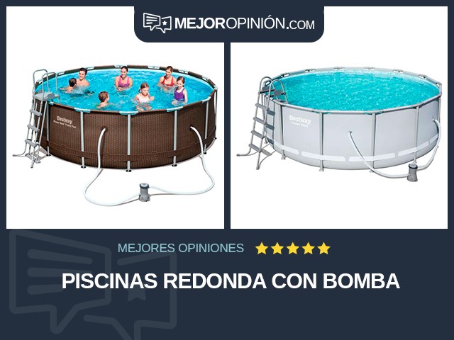 Piscinas Redonda Con bomba