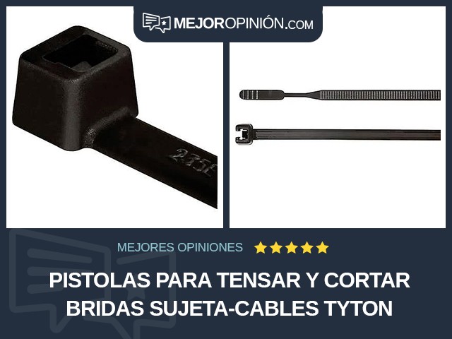 Pistolas para tensar y cortar bridas sujeta-cables Tyton