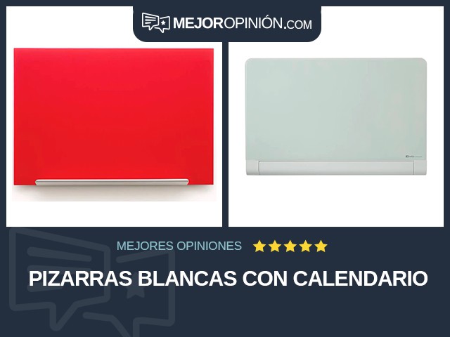 Pizarras blancas Con calendario