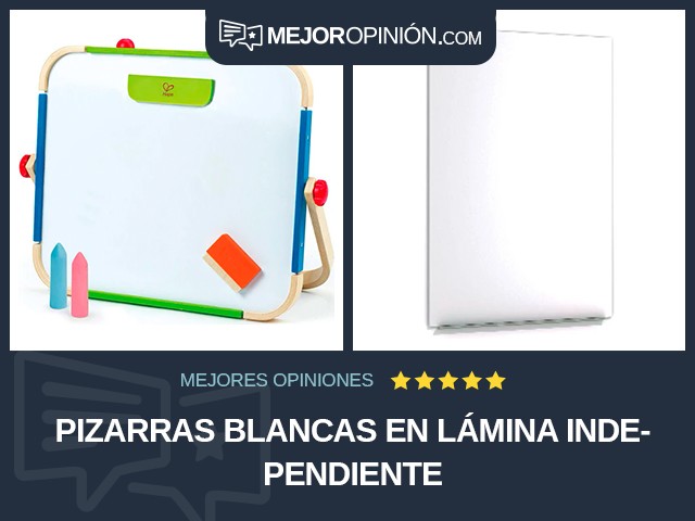 Pizarras blancas En lámina Independiente