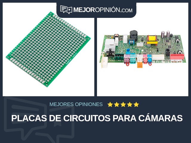 Placas de circuitos para cámaras