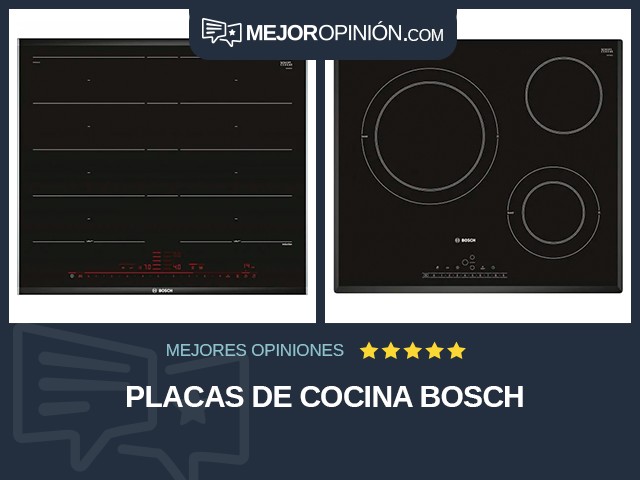 Placas de cocina Bosch