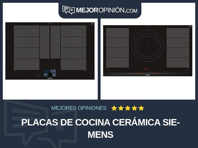 Placas de cocina Cerámica Siemens