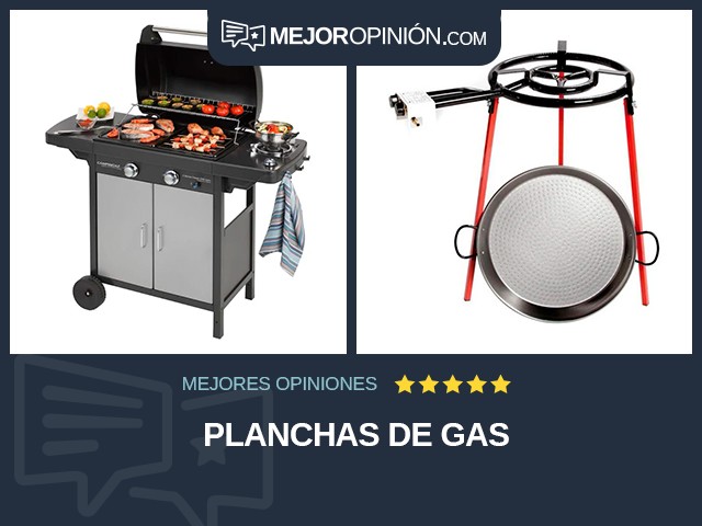 Planchas de gas