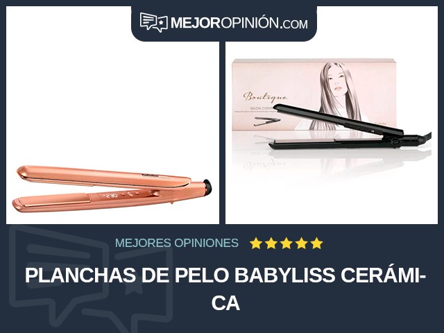 Planchas de pelo BaByliss Cerámica