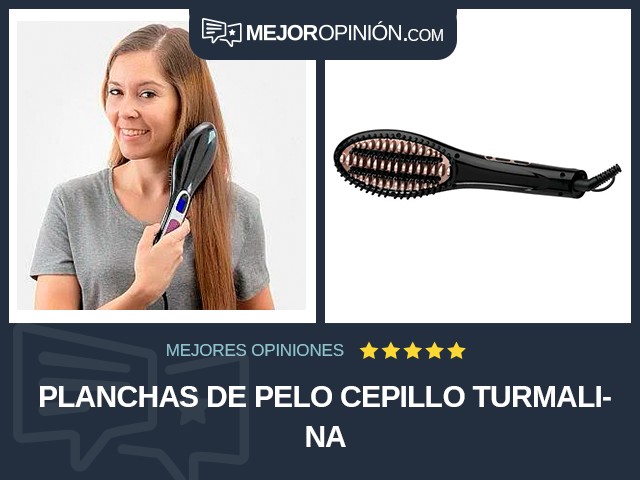 Planchas de pelo Cepillo Turmalina