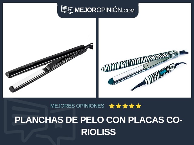 Planchas de pelo Con placas Corioliss