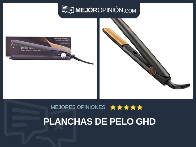 Planchas de pelo ghd