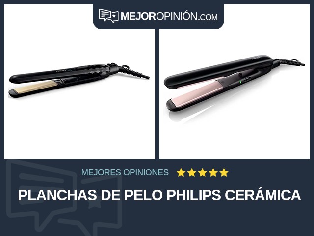 Planchas de pelo Philips Cerámica