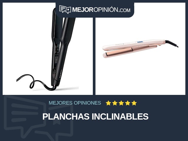 Planchas inclinables