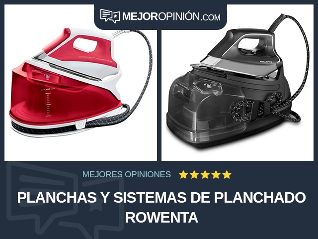 Planchas y sistemas de planchado Rowenta