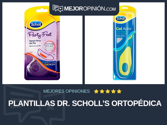 Plantillas Dr. Scholl's Ortopédica