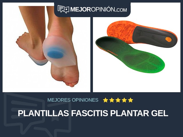 Plantillas Fascitis plantar Gel