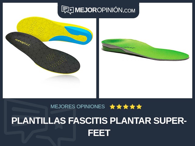 Plantillas Fascitis plantar Superfeet