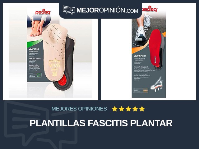 Plantillas Fascitis plantar