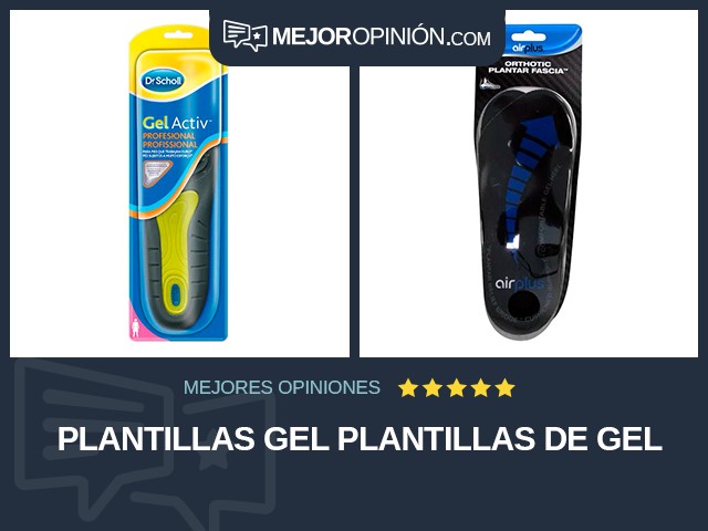 Plantillas Gel Plantillas de gel